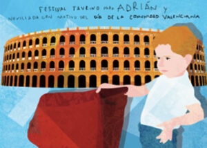 Diseño del cartel anunciador del festival.