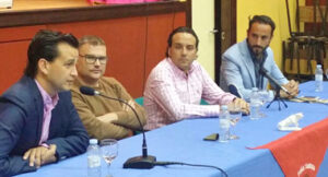 Un momento del acto de presentación del cartel.