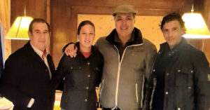 Jose Luis Cazalla, Ana Rita, Manuel Jorge de Oliveira y López Díaz.