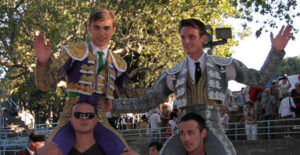 Younes y García, a hombros el pasado año en Tarascon.