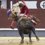 Espectacular voltereta a Román en Madrid