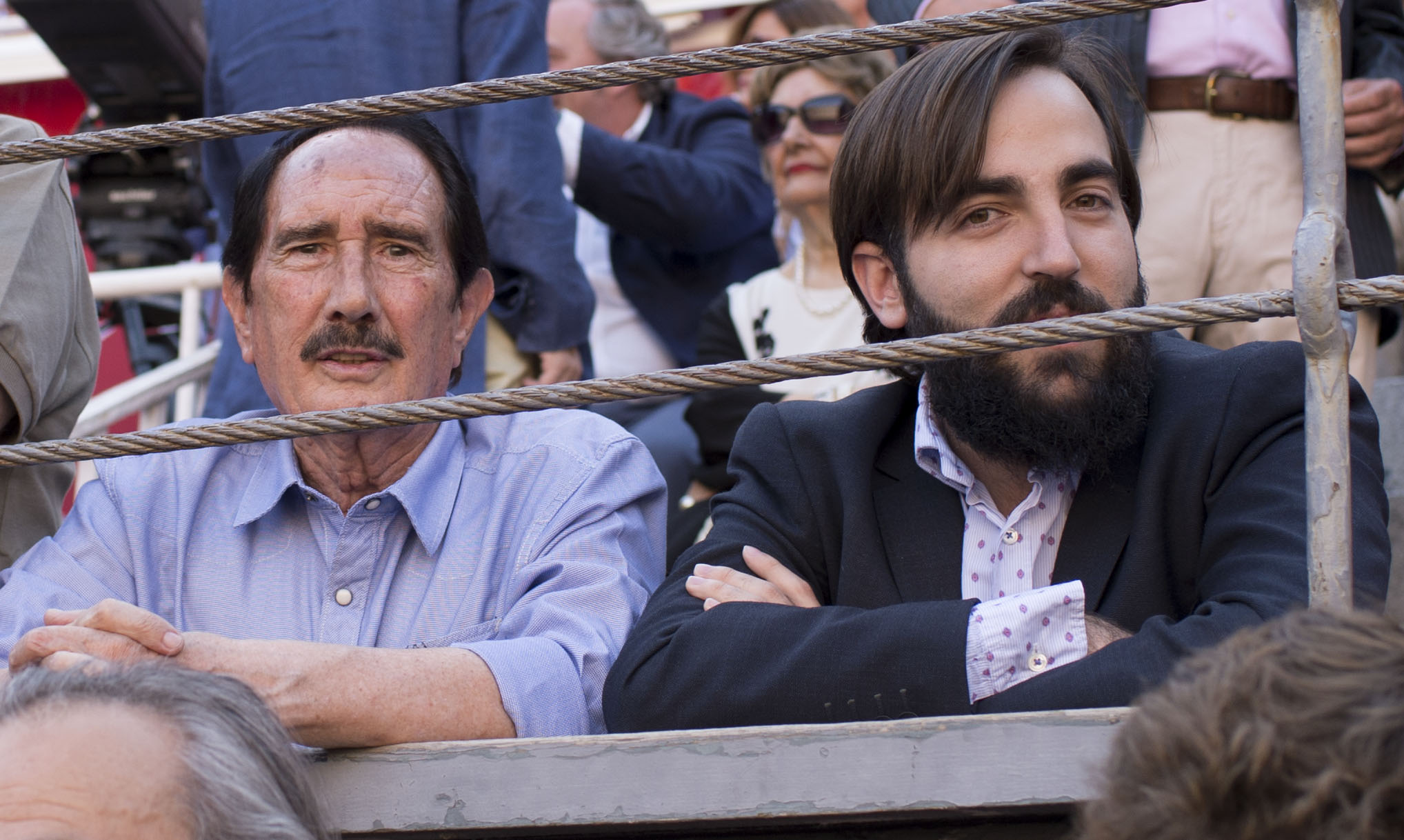 Manolo Molés y Javier Tebas Llanas, voz y alma de Taurocast.