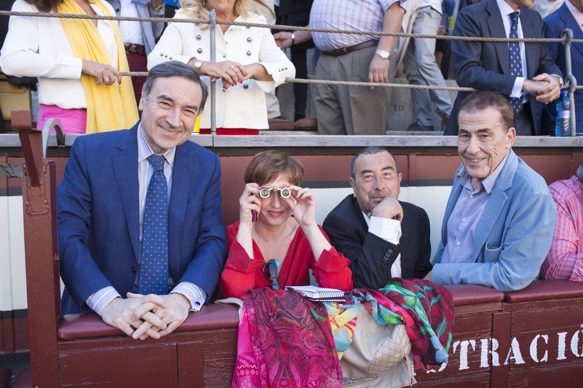 Pedro J. Ramírez, José Luis Garci y Sánchez Dragó.