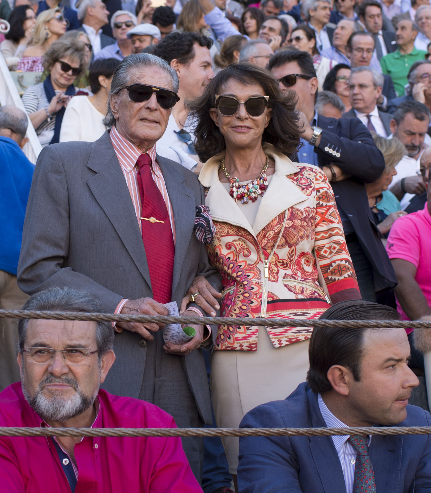 Jaime Ostos y Mari Ángeles Grajal.