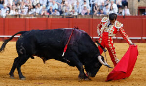 Adame, en la pasada Feria de Abril de Sevilla.