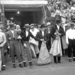 En 1950 hicieron el paseíllo “Parrita”, Manolo González, Antonio Bienvenida, Pepín Martín Vázquez, Paquito Muñoz y Pablo Lalanda.