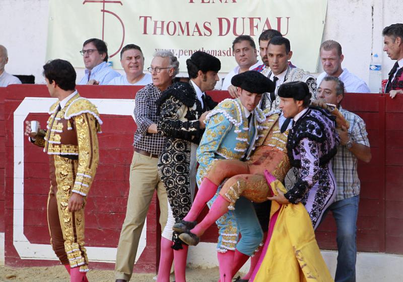 Secuencia fotográfica de la cornada mortal a Iván Fandiño