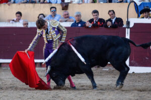 El Juli, en un momento de su actuación en Santarem de 2017.