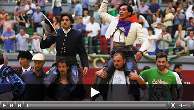 Diego Ventura y Óscar Borjas, puerta grande en Burgos