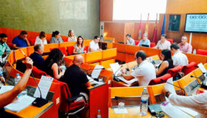 Pleno municipal del Ayuntamiento de Lorca