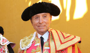 Ortega, en su último paseíllo en Benidorm en 2016.