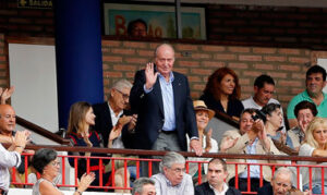 El Rey Emérito Juan Carlos I en Vistalegre