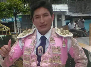 Rolly Pezo, antes del percance.