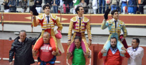 La terna, a hombros en Aranda de Duero