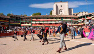 Paseíllo en el festival del año pasado de Chinchón