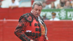 Miguel Armillita, en su última tarde de luces en diciembre de 2009.