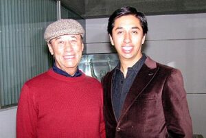 Fabián Ruiz junto a su hijo, novillero del mismo nombre.