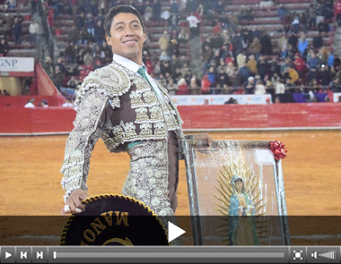 Sergio Flores, solitaria oreja en la Plaza México