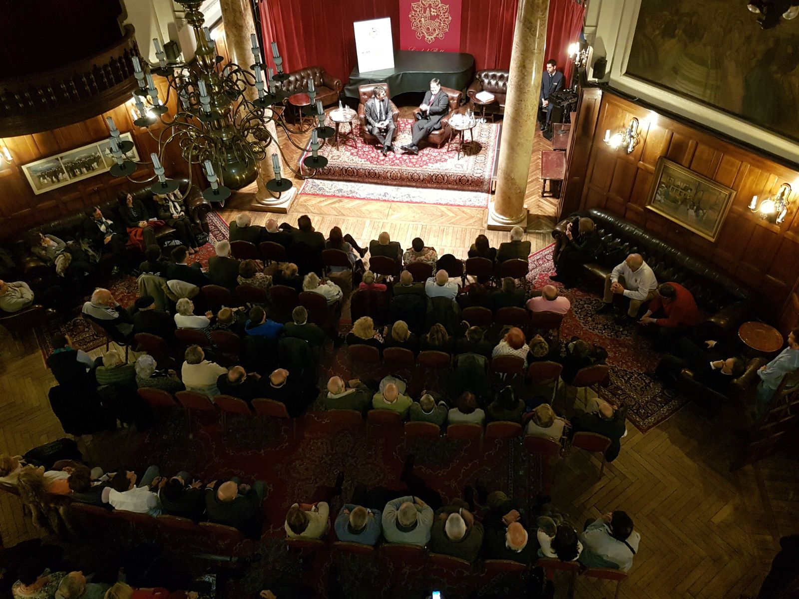 Coloquio de Victorino Martín en el Club Taurino de Bilbao