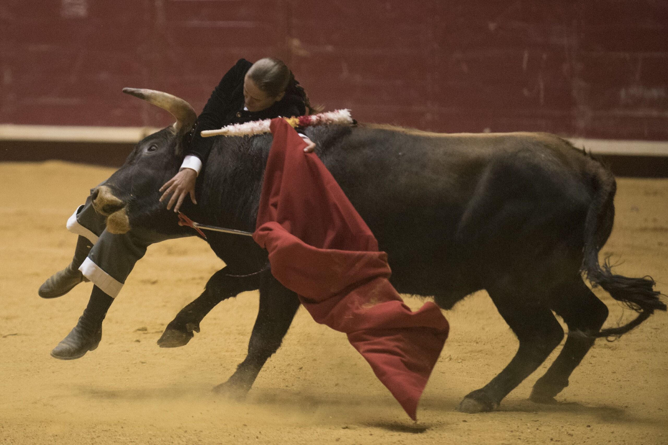 Rocío Romero, lesionada en el festival de La Flecha en Arroyo de la Encomienda