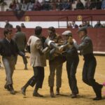Rocío Romero, lesionada en el festival de La Flecha en Arroyo de la Encomienda