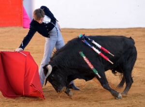Juan Leal, en el festival de Mourao.