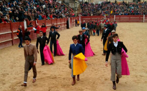 Paseíllo, este domingo, en Ciudad Rodrigo