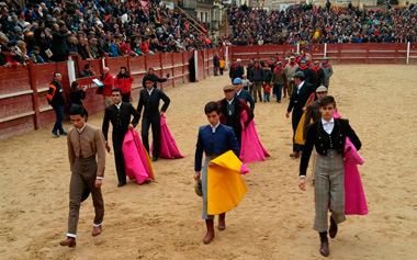 Paseíllo, este domingo, en Ciudad Rodrigo