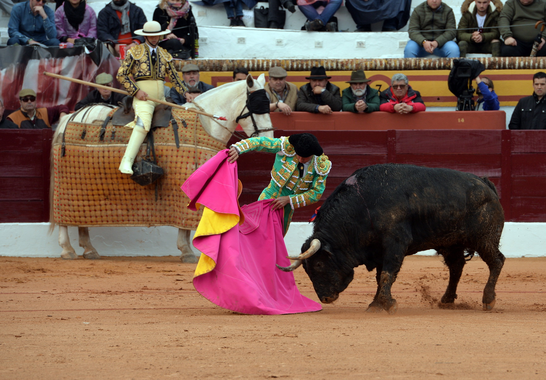 Olivenza (Badajoz) - Festejo vespertino del domingo 4 de marzo de 2018