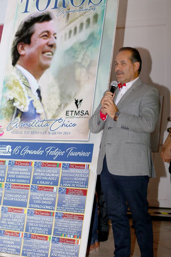 Presentación de carteles de la feria de Aguascalientes 2018