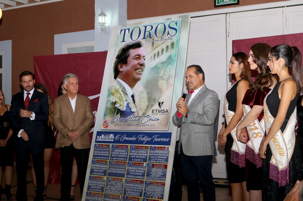 Presentación de carteles de la feria de Aguascalientes 2018