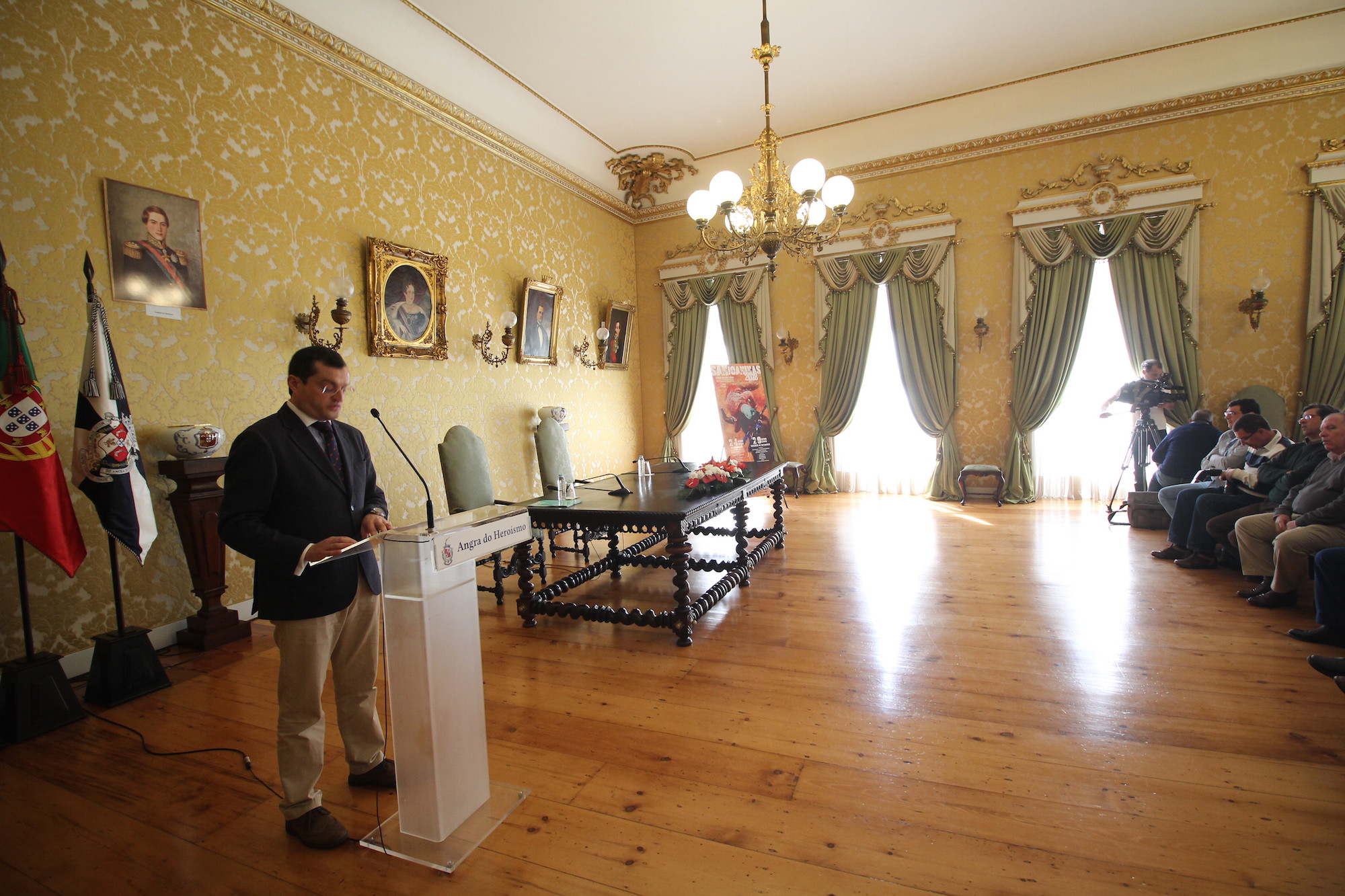 Presentación de carteles de Angra do Heroísmo 2018.