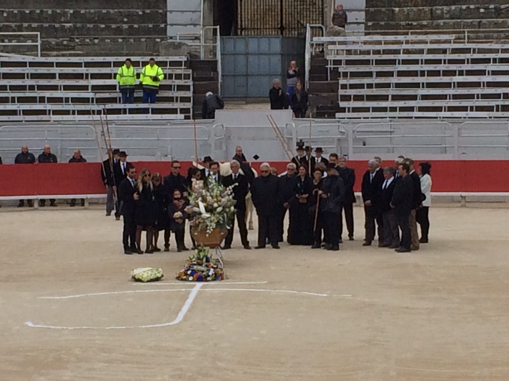 Arles - Entierro de Luc Jalabert - Viernes 30 de marzo de 2018