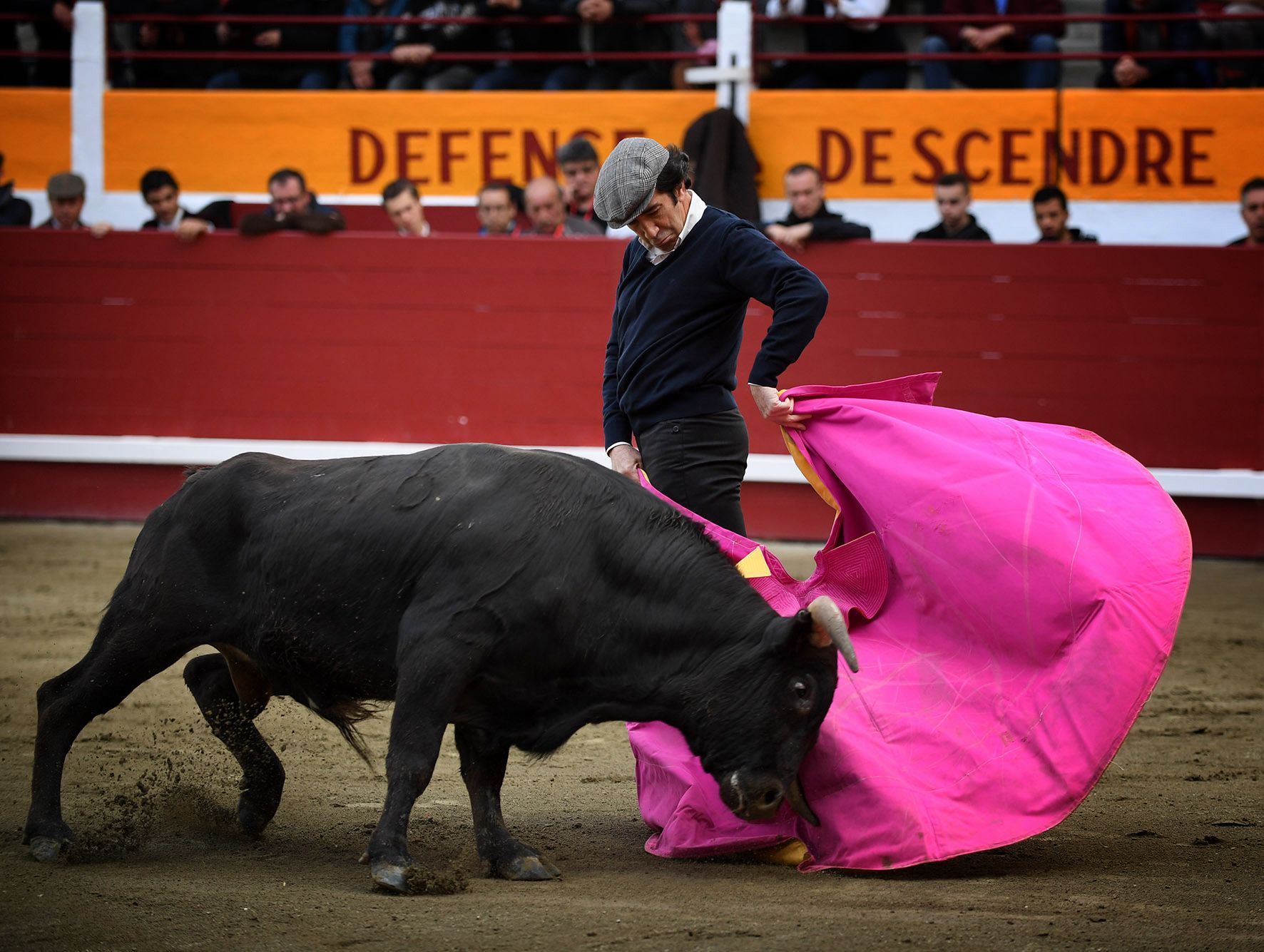Fiesta campera en Pomarez (Francia), 4 de marzo de 2018