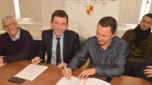 Firma convenio gestión Feria de la Magdalena de Beaucaire (Francia)