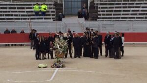Arles - Entierro de Luc Jalabert - Viernes 30 de marzo de 2018