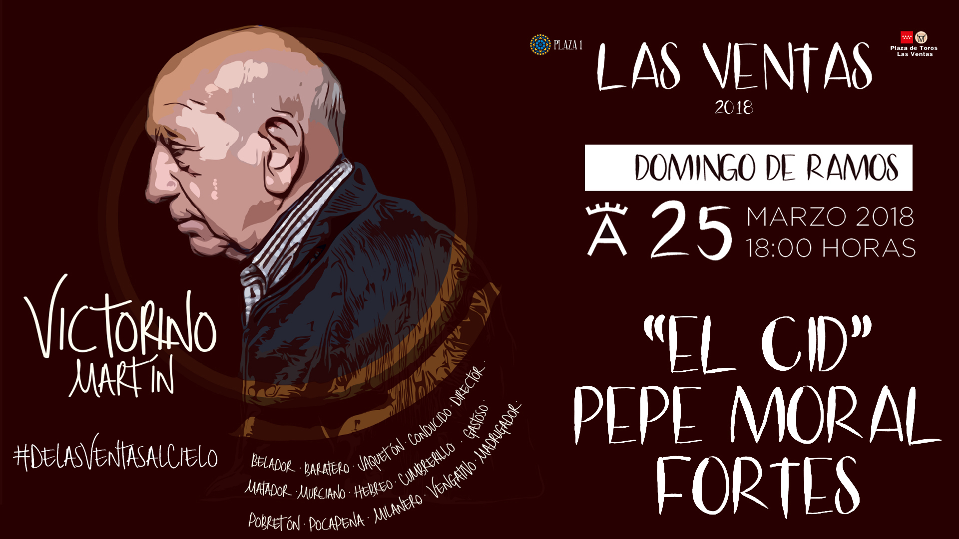 Plaza 1 recuerda a Victorino Martín