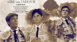 Del Álamo, Duffau y Escribano, homenaje a Fandiño en Aire Sur L’Adour