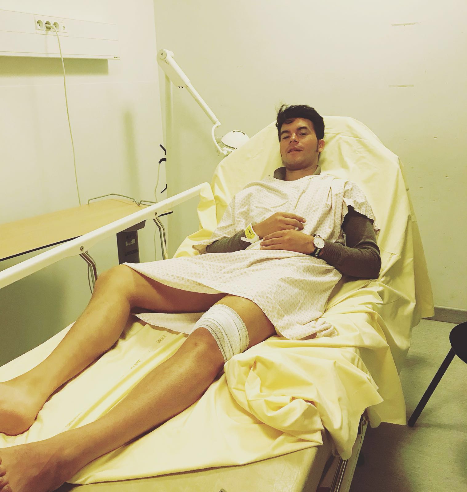 Manolo Vanegas, cornada de 10 centímetros