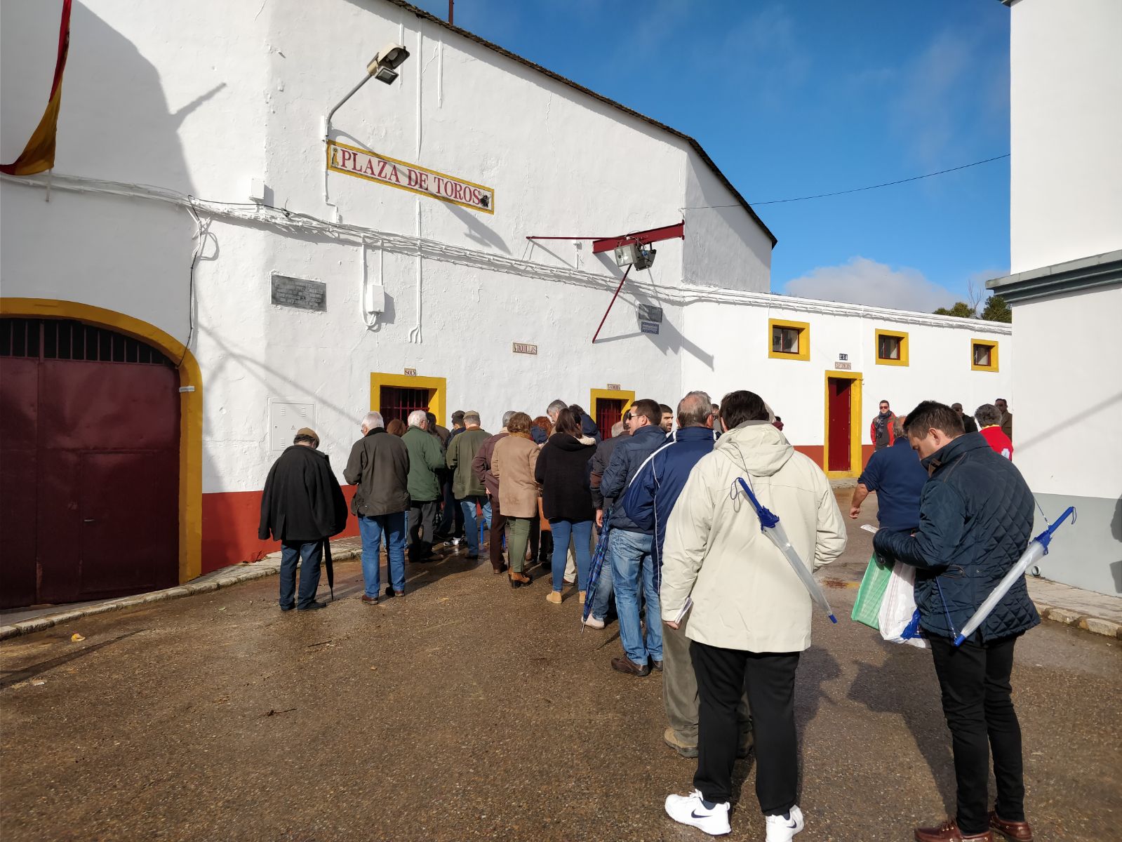 Olivenza ha amanecido este domingo con sol tras el mal tiempo de los días anteriores
