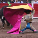 Aguascalientes (México), domingo 22 de abril de 2018. Percance de Fabián Barba