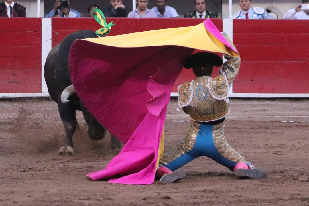 Aguascalientes (México), domingo 22 de abril de 2018. Percance de Fabián Barba