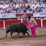 Aguascalientes (México), domingo 22 de abril de 2018. Percance de Fabián Barba