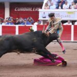 Aguascalientes (México), domingo 22 de abril de 2018. Percance de Fabián Barba