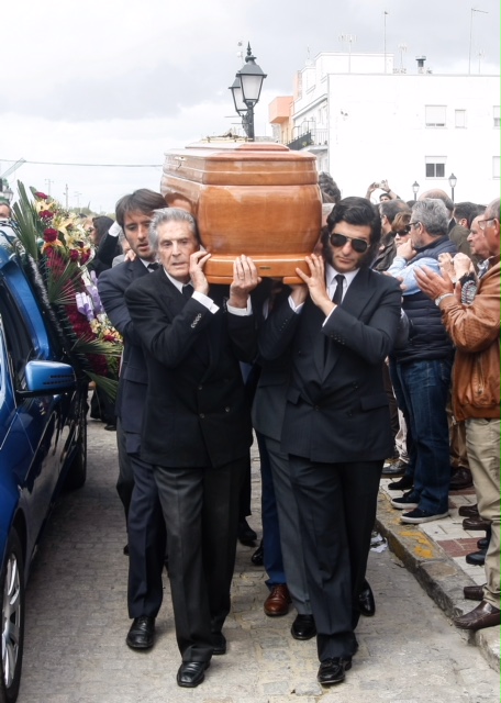 La Puebla el Río - Misa funeral y entierro de Ángel Peralta - Domingo 8 de abril de 2018