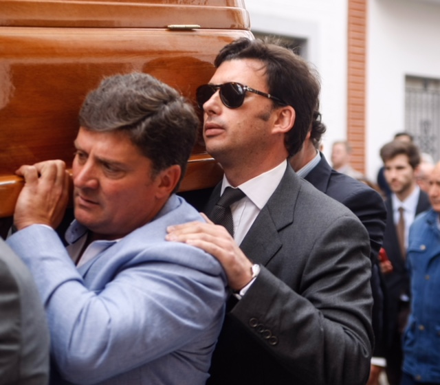 La Puebla el Río - Misa funeral y entierro de Ángel Peralta - Domingo 8 de abril de 2018