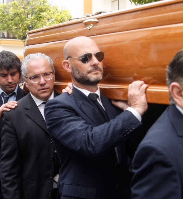 La Puebla el Río - Misa funeral y entierro de Ángel Peralta - Domingo 8 de abril de 2018