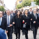 La Puebla el Río - Misa funeral y entierro de Ángel Peralta - Domingo 8 de abril de 2018