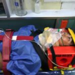 México - Cogida del novillero Víctor Valencia