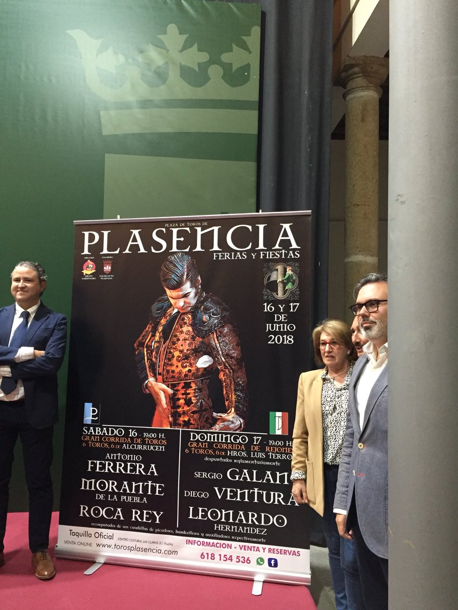 Plasencia - Presentación carteles ciclo Ferias y Fiestas - Viernes 27 de abril de 2018
